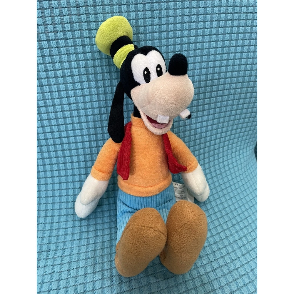 Disney Junior Goofy Plush Beanbag 12" Mickey Mouse Clubhouse
